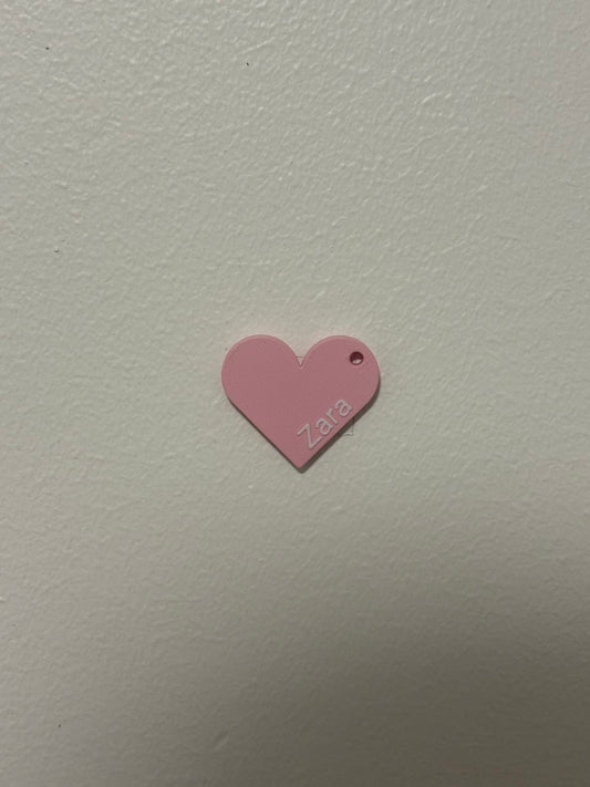 Hjärta Text (samma färg)