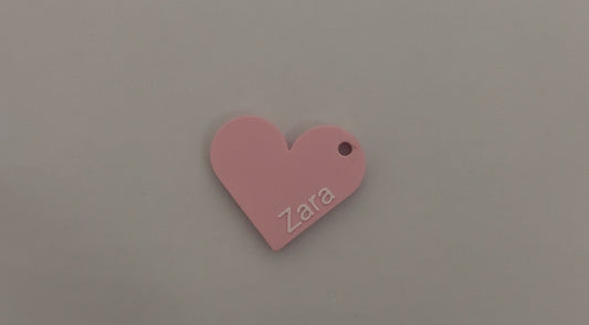 Heart Text (Various Colors)